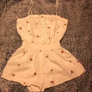 Forever 21 Floral Romper